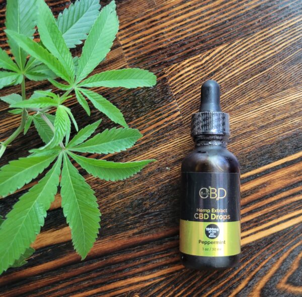 Sarisa CBD Tincture drops 1500mg Hemp seed