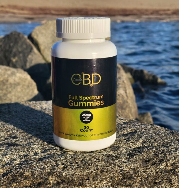 Sarisa Vagan Gummies 25mg CBD (Full Spectrum) 30 ct.