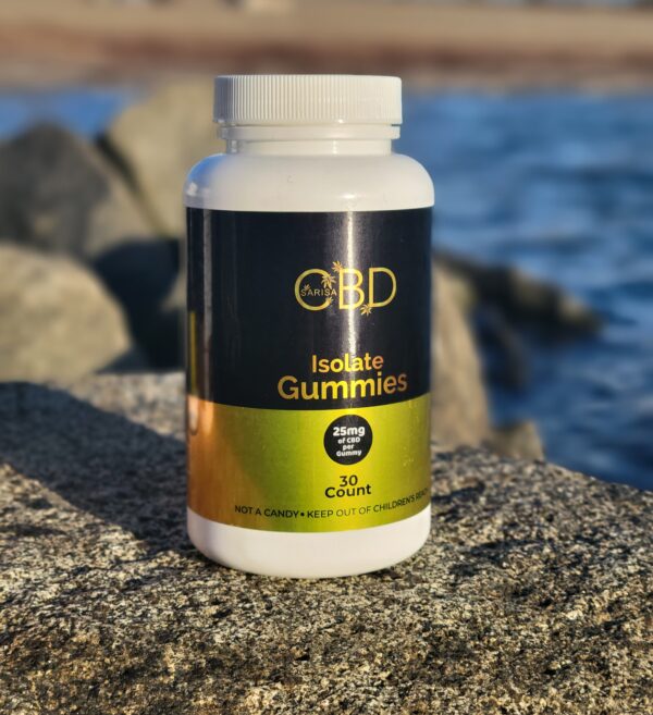 Sarisa Vagan Gummies 25mg ( Isolate) CBD 30 ct.